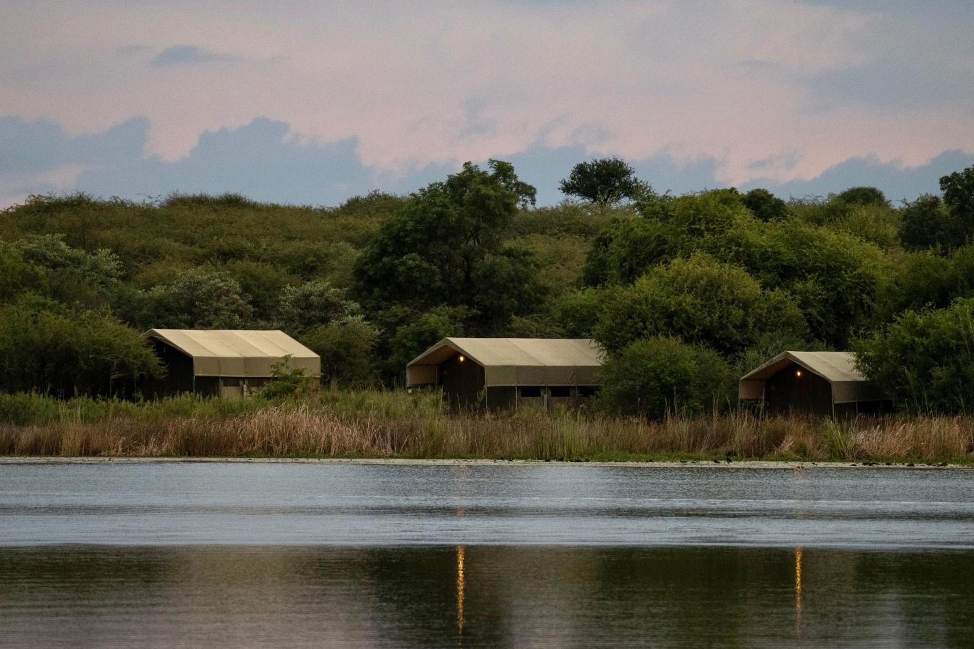 Little Mongena Tented Camp Klipdrift Bagian luar foto